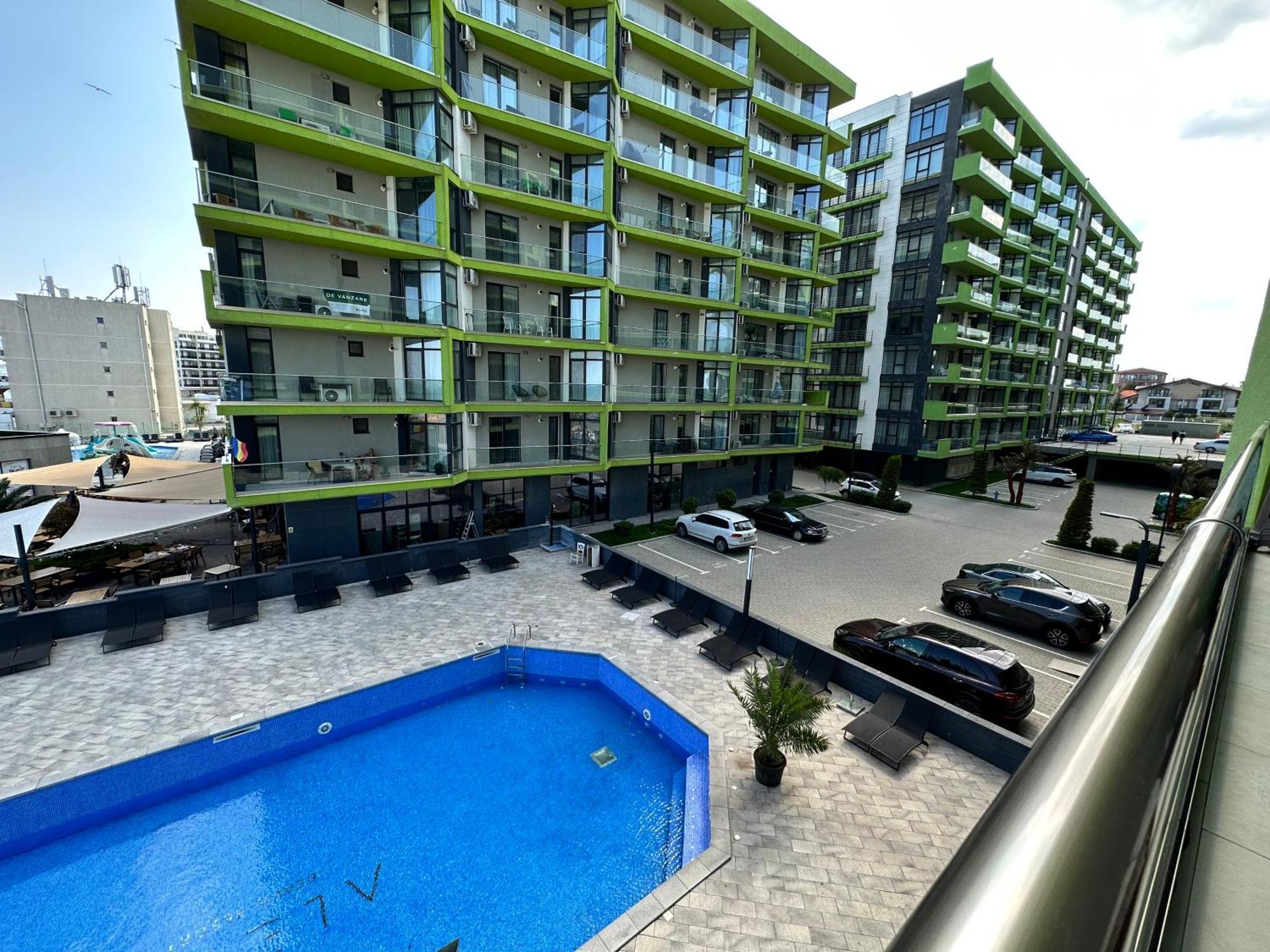 Appartamento Alfie Mamaia Nord Năvodari Esterno foto